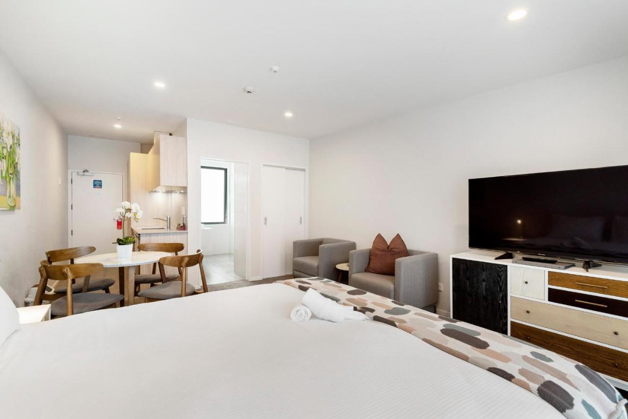 프렌즈 모텔 앤 서비스 아파트먼트 버컨헤드 오클랜드 외부 사진 A typical apartment at the hotel